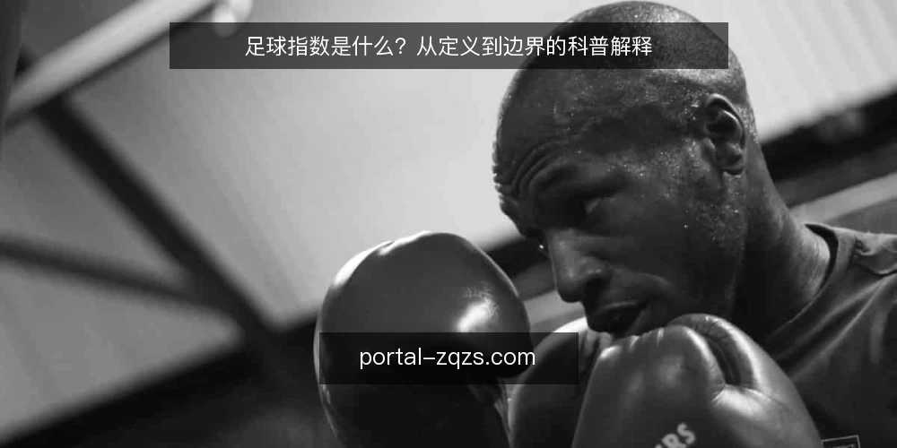 足球指数是什么？从定义到边界的科普解释 — 从一次看不懂的足球指数说起 配图